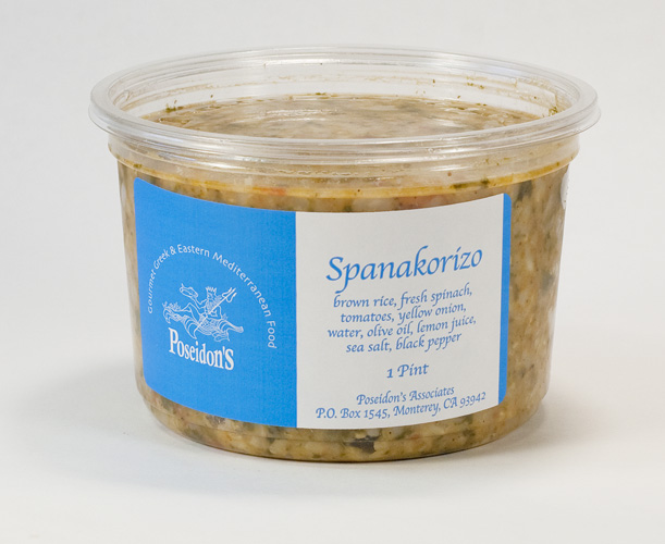 Poseidon's Greek Specialty foods, Spanakorizo