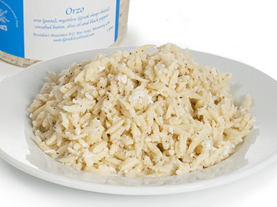 Poseidon's Orzo and Cheese